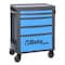 Beta Rolling Tool Cabinet, 5 Drawer, Blue, Steel, 29 in W x 17-1/2 in D x 38 in H 024004656 - alternate 1